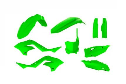 KIT FULL RESTYLING MX KAWASAKI KX125-250 (03-08) Verde Lima STYLE KX450 (22)