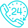 Servicio 24h - Atención al Cliente Abused Graphics - Vinilo Adhesivo - Respuesta Rápida